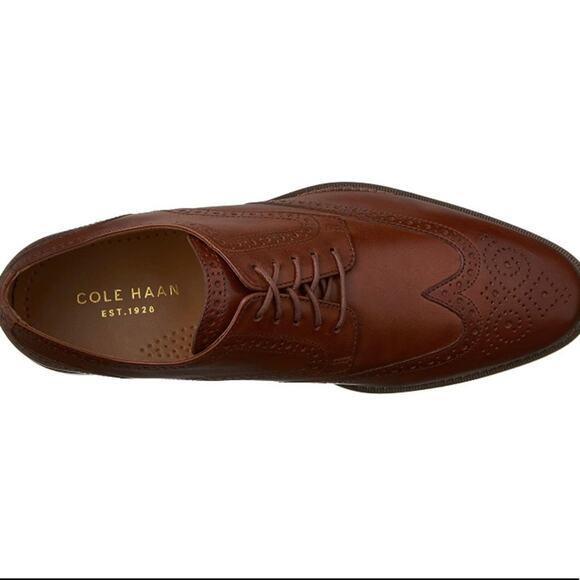 Cole Haan Grand Os Madison Wingtip Oxfords. - Picture 2 of 12